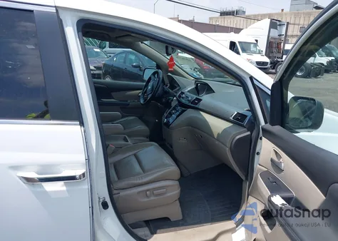 2013 Honda Odyssey Ex-L из США, поврежденный, VIN 5FNRL5H63DB051956